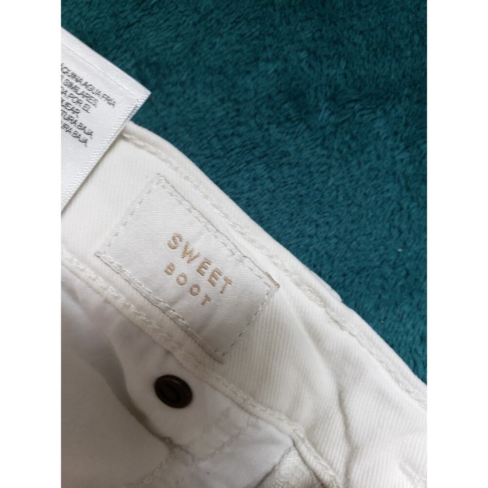 Lucky Brand Jeans Size 8 Womens Blue Stretch Pants Dark Mid Rise Sweet Bootcut - Picture 5 of 15